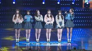 [4K]161219 여자친구(GFRIEND) 진주 서부청사 개청 1주년 기념음악회 전체 직캠(Full Version Fancam)