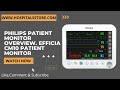 Philips Patient Monitor Overview. Efficia CM10 Patient Monitor. 5 para Multipara Monitor.