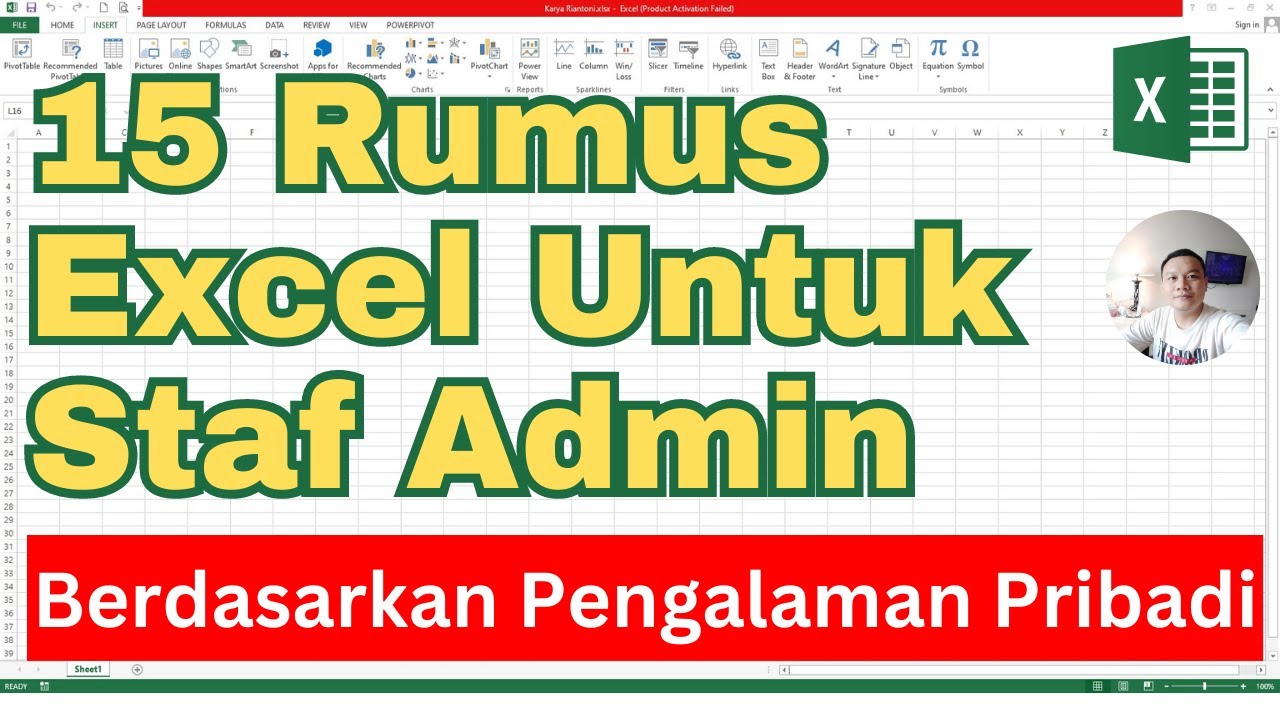 15 Rumus Excel Untuk Staf Admin Yang Wajib Dikuasai | Download Gratis ...