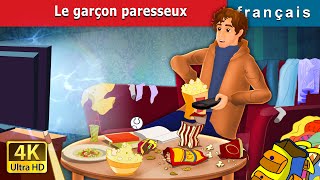 Le garçon paresseux | The Lazy Boy in French |@FrenchFairyTales