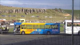 Buxton Raceway Bus Banger Race 17-4 -17