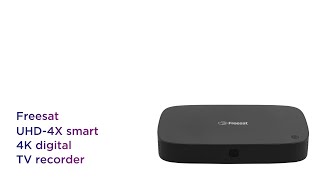 Freesat UHD-4X Smart 4K Ultra HD Digital TV Recorder - 500 GB | Product Overview | Currys PC World