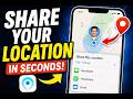 Share Your Location on iPhone (The EASY Way)