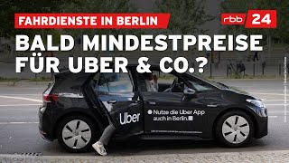 Wegen „Dumpinglöhnen”: Berlin prüft Mindestpreis für Uber \u0026 Co.