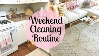 SUNDAY MORNING CLEANING ROUTINE  | Clean with me | Cleaning motivation | Tara Henderson