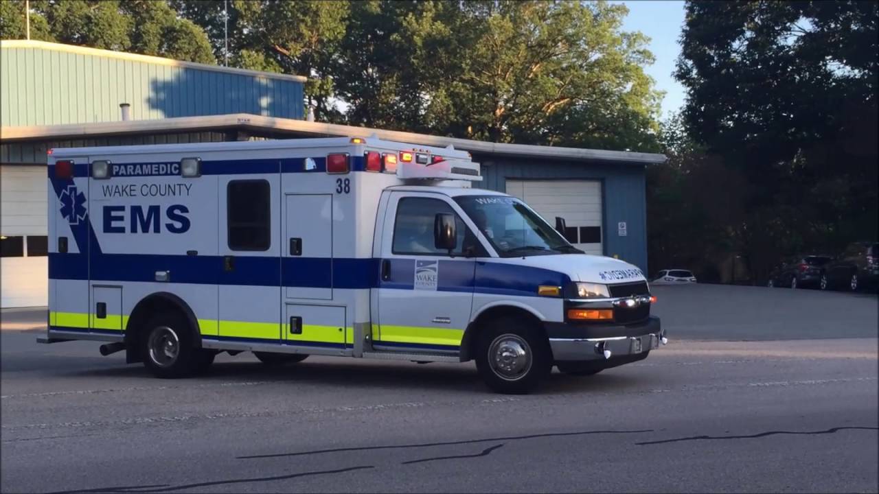 Wake County EMS Responds 2016 - Compilation - YouTube