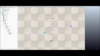 Robot Simulator CoppeliaSim: inverse kinematics and obstacle avoidance