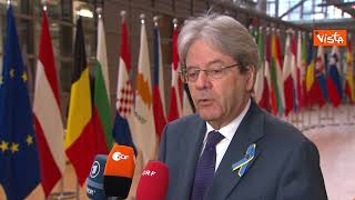 Gentiloni: \