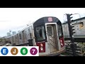 MTA E, J, 6, and 7 train from Time Sq to Mets Willets Point. Getting the Vaccine Pt 2. + R160 Cab