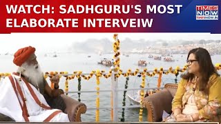 Sadhguru on Liberation, Mahakumbh, Samvidhan \u0026 Sanatan Slander | Exclusive On Times Now