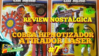 REVIEW COMANDOS EM AÇÃO #7 - COBRA HIPNOTIZADOR E ATIRADOR LASER!!