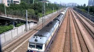 {CNR} Shot the passenger train of GuangShen Line @ Wushan