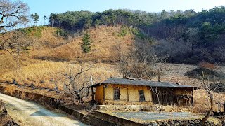 정선 오지마을 골짜기 빈집/an empty house mountain village korea