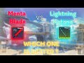 Battle of the Blades | Menta Blade VS Lightning Katana | Elemental Dungeons