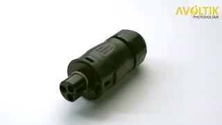 Avoltik Betteri BC01 Netzanschluss Stecker Male | Photovoltaik Steckverbinder \u0026 Stecker