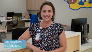 Dr. Sara Ritchie, General Pediatrics - MUSC Children's Health