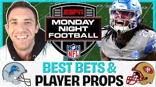 Monday Night Football Week 17 | NFL Player Props Picks | Lions vs 49ers Best Bets | Land Your Bets