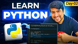 Remove Coding FEAR with Mastering Python | Day 2 (Variables, Data Types) | Python Automation Testing