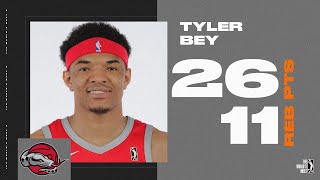 Tyler Bey Posts 26 points & 11 rebounds vs. Memphis Hustle