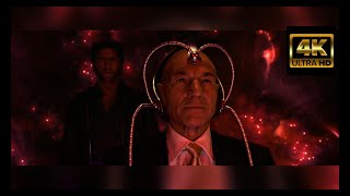 X-MEN 2 (2003)  Cerebro Introduction Logan(wolverine) | Charles Xavier(professor) 4K UHD