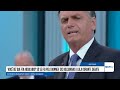 ‘você diz que foi absolvido só se foi pelo bonner’ diz bolsonaro a lula durante debate