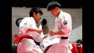 第1回全日本学生フルコンタクト空手道選手権大会（JKC) 決勝戦