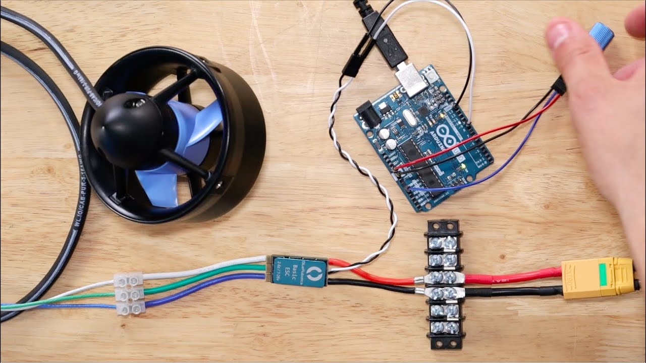 Blue Robotics Tutorial: Controlling An ESC With An Arduino And A ...