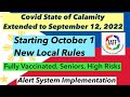 PHILIPPINES TRAVEL UPDATE | NEW LOCAL RULES STARTING OCTOBER 1| FULL IMPLEMENTATION OF ALERT SYSTEM