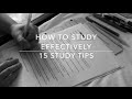 How To Study Effectively | 15 Study Tips