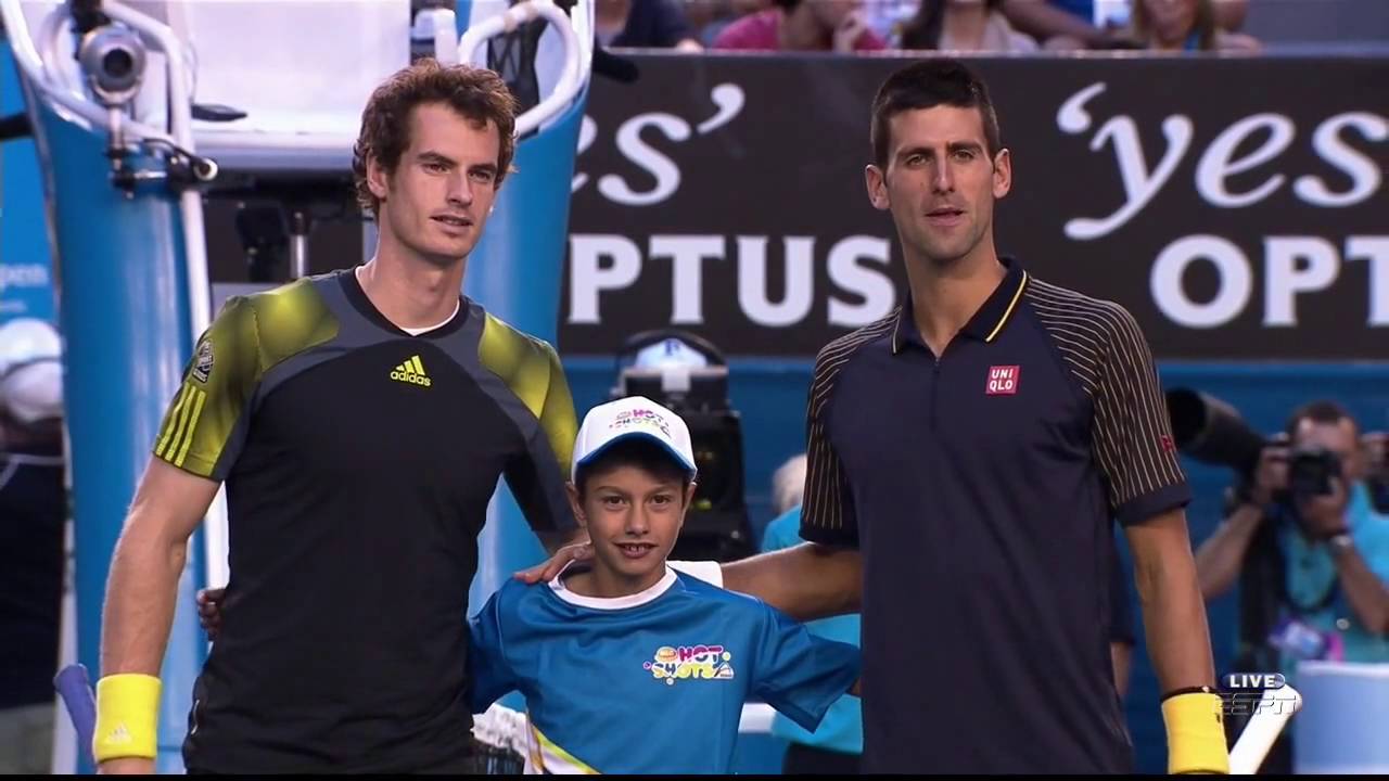 2013 - Australian Open - Finale - Novak Djokovic B Andy Murray (2)6/7 ...