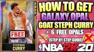 NBA 2K20 MYTEAM GRINDING FOR GALAXY OPAL GOAT STEPH CURRY! ALL-TIME SPOTLIGHT GRIND!