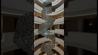 HYATT REGENCY ISTANBUL ATAKOY | Wonderfull huge light in hotel | amazing light || cool time