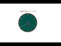 Analog Clock how to make analog clock with HTML CSS and Javascript