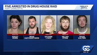 5 arrested after deputies, SWAT raid drug house in Port Charlotte