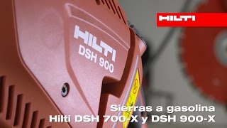 DSH 700-X y DSH 900-X - Sierras a gasolina