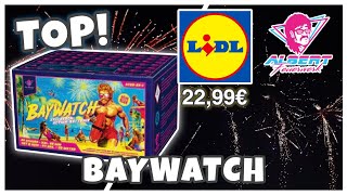 Baywatch von Albert Feuerwerk bei Lidl 🔥 | TOP NEUHEIT 2024 🤩 | Pyro TV