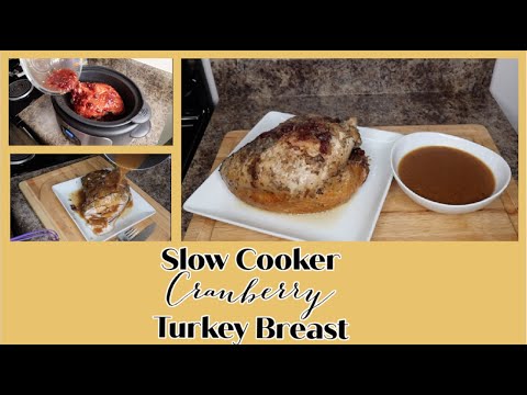 Slow Cooker Turkey Breast with Cranberries Recipe