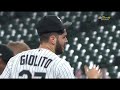 final out of Lucas Giolito's no hit shutout of the pirates