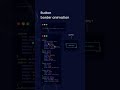 button border animation | css tutorial #shorts #html #css