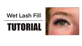Wet Lash Volume Fill Service | Full Tutorial