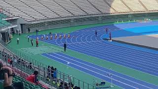 【2021.4.24第75回大分県陸上競技選手権】女子100mA決勝