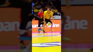 Is this effect even real? 🤯 #goals #handball #ehfeuro2024