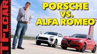 Which Is Faster? Alfa Romeo Stelvio Quadrifoglio vs Porsche Macan Turbo