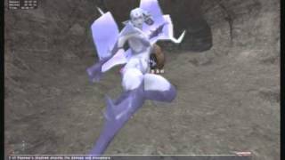 FFXI Waking the Beast Carbuncle Prime Fight Duo