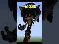 NOOB VS PRO VS HACKER  Sonic The Hedgehog Minecraft Pixel Art