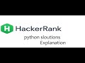 Python If Else  #HackerRank solution Explanation