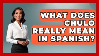 What Does Chulo Really Mean In Spanish? - Latin Music Revolution