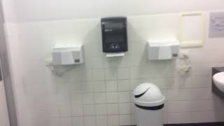 2 roache 2400 turbo hand dryers at Kyneton bowling club VIC