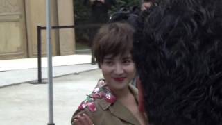 Song Jia 宋佳 @ Paris 2 october 2016 Fashion Week show Valentino