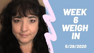 My healthy weight loss journey week 6 weigh in #pjsthriving